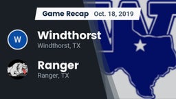 Recap: Windthorst  vs. Ranger  2019