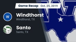 Recap: Windthorst  vs. Santo  2019