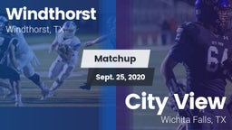 Matchup: Windthorst High vs. City View  2020
