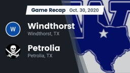 Recap: Windthorst  vs. Petrolia  2020