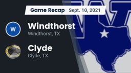 Recap: Windthorst  vs. Clyde  2021