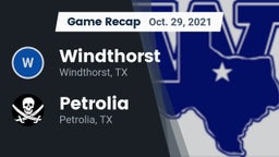 Recap: Windthorst  vs. Petrolia  2021
