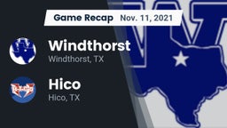 Recap: Windthorst  vs. Hico  2021
