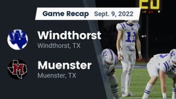 Recap: Windthorst  vs. Muenster  2022