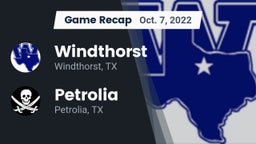 Recap: Windthorst  vs. Petrolia  2022