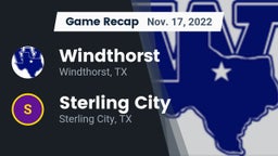 Recap: Windthorst  vs. Sterling City  2022