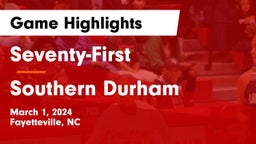 Seventy-First  vs Southern Durham  Game Highlights - March 1, 2024