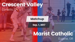 Matchup: Crescent Valley vs. Marist Catholic  2017
