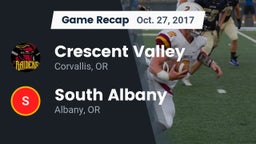 Recap: Crescent Valley  vs. South Albany  2017