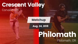 Matchup: Crescent Valley vs. Philomath  2018