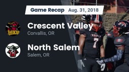 Recap: Crescent Valley  vs. North Salem  2018