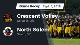 Recap: Crescent Valley  vs. North Salem  2019
