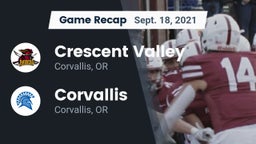 Recap: Crescent Valley  vs. Corvallis  2021