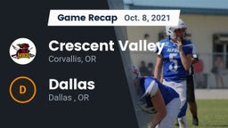 Recap: Crescent Valley  vs. Dallas  2021