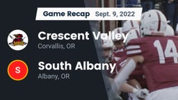 Recap: Crescent Valley  vs. South Albany  2022