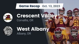Recap: Crescent Valley  vs. West Albany  2023