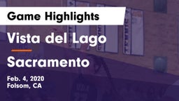 Vista del Lago  vs Sacramento  Game Highlights - Feb. 4, 2020