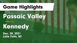 Passaic Valley  vs Kennedy  Game Highlights - Dec. 28, 2021