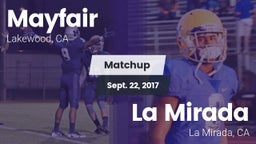 Matchup: Mayfair  vs. La Mirada  2017