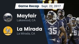Recap: Mayfair  vs. La Mirada  2017