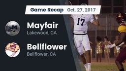 Recap: Mayfair  vs. Bellflower  2017