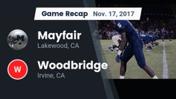 Recap: Mayfair  vs. Woodbridge  2017