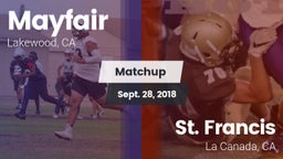 Matchup: Mayfair  vs. St. Francis  2018