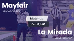 Matchup: Mayfair  vs. La Mirada  2018