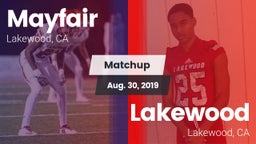 Matchup: Mayfair  vs. Lakewood  2019