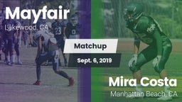 Matchup: Mayfair  vs. Mira Costa  2019