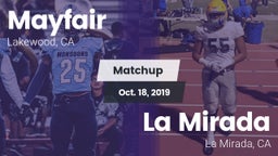 Matchup: Mayfair  vs. La Mirada  2019