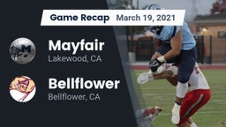 Recap: Mayfair  vs. Bellflower  2021