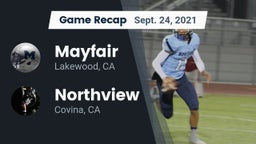 Recap: Mayfair  vs. Northview  2021