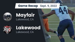 Recap: Mayfair  vs. Lakewood  2022