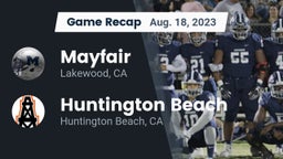 Recap: Mayfair  vs. Huntington Beach  2023