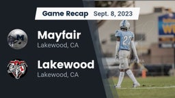 Recap: Mayfair  vs. Lakewood  2023