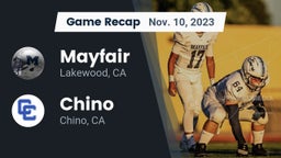 Recap: Mayfair  vs. Chino  2023