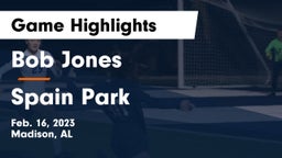 Bob Jones  vs Spain Park  Game Highlights - Feb. 16, 2023