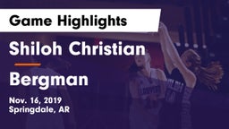 Shiloh Christian  vs Bergman   Game Highlights - Nov. 16, 2019