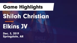 Shiloh Christian  vs Elkins JV Game Highlights - Dec. 3, 2019