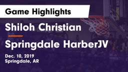 Shiloh Christian  vs Springdale HarberJV Game Highlights - Dec. 10, 2019