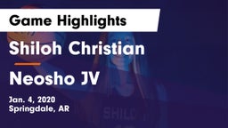 Shiloh Christian  vs Neosho JV Game Highlights - Jan. 4, 2020