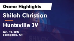 Shiloh Christian  vs Huntsville JV Game Highlights - Jan. 10, 2020