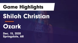 Shiloh Christian  vs Ozark  Game Highlights - Dec. 15, 2020