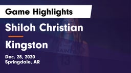 Shiloh Christian  vs Kingston  Game Highlights - Dec. 28, 2020