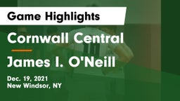 Cornwall Central  vs James I. O'Neill  Game Highlights - Dec. 19, 2021