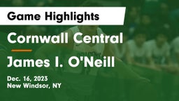 Cornwall Central  vs James I. O'Neill  Game Highlights - Dec. 16, 2023