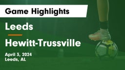 Leeds  vs Hewitt-Trussville  Game Highlights - April 3, 2024