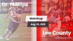 Matchup: Dr. Phillips High vs. Lee County  2018