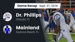 Recap: Dr. Phillips  vs. Mainland  2018